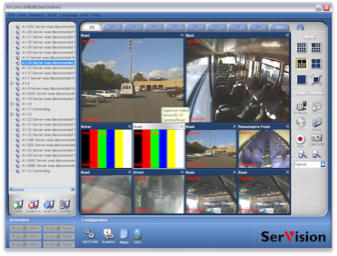SVMulticlient, SerVision, Narrowband DVR, Mobile DVR,